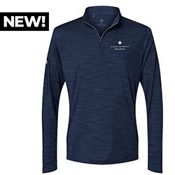 Adidas Men's Lightweight Melange Quarter Zip